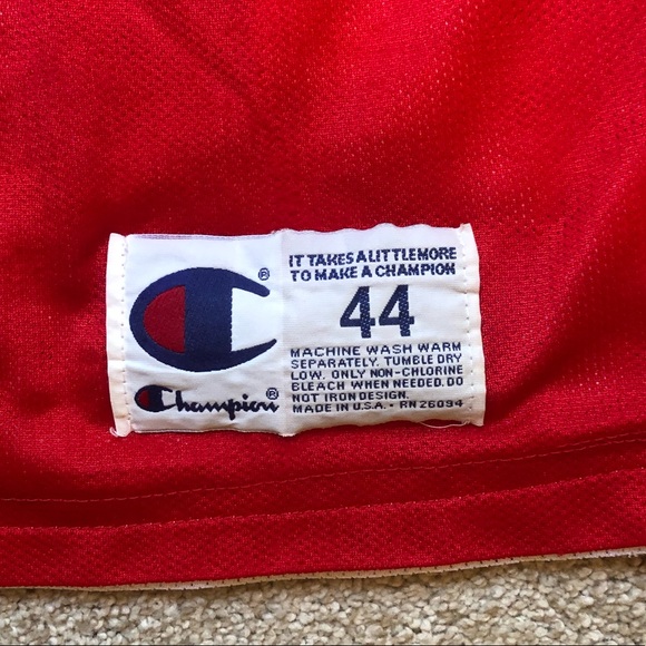 Rare Vintage Reversible Jordan Bulls Jersey Sz 44 - Picture 3 of 6